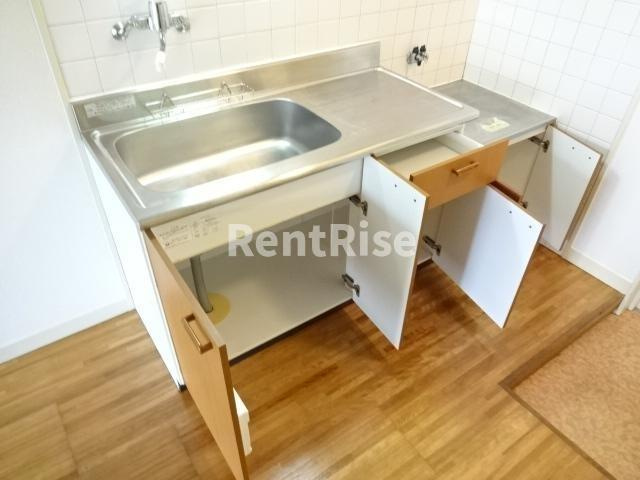 リバティハイム２１の収納|流し台収納(イメージ)