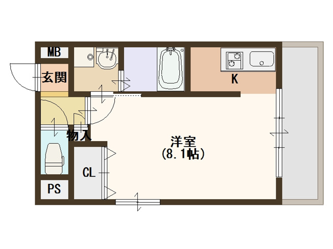 【間取り】 | パークテラス花谷