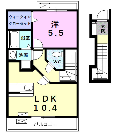 ドリームＫの間取り