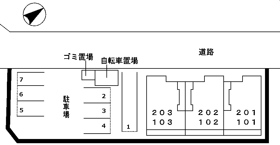 ドリームＫの区画図