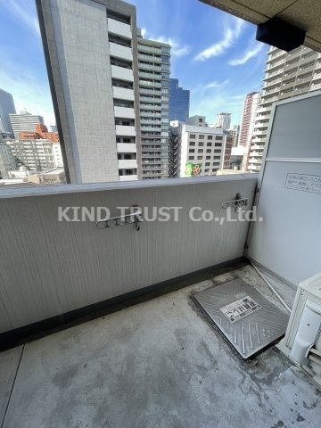 SWISS梅田東のバルコニー|バルコニーがあります