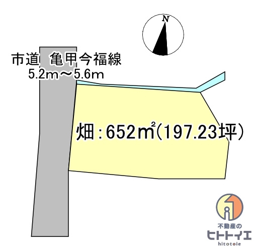 蒲原土地の土地図