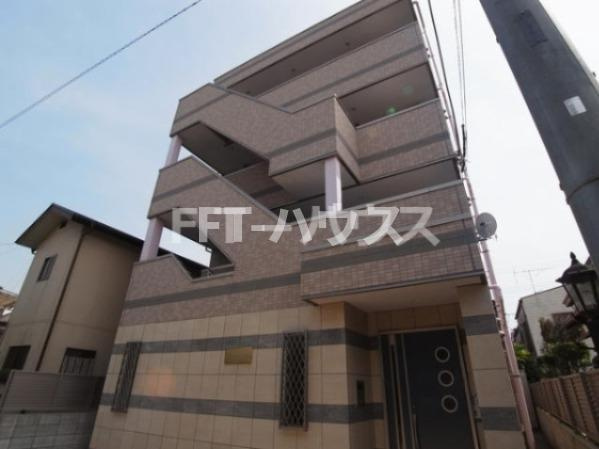 ブランドールヒルズ幕張４０２の外観|総タイル張り