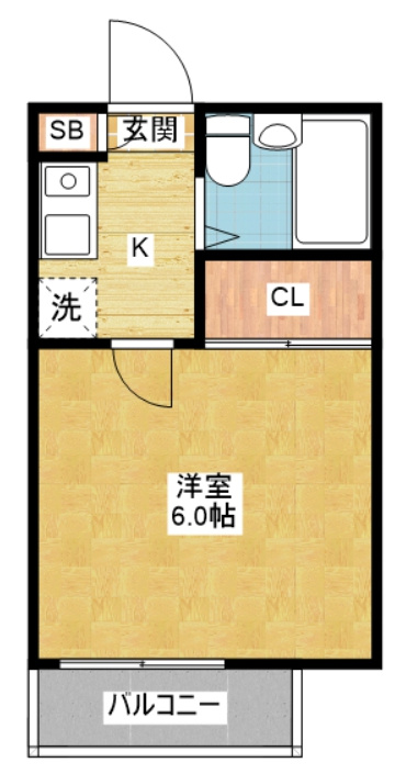パレス高畑｜名古屋市の賃貸ならMy賃貸の間取り|パレス高畑