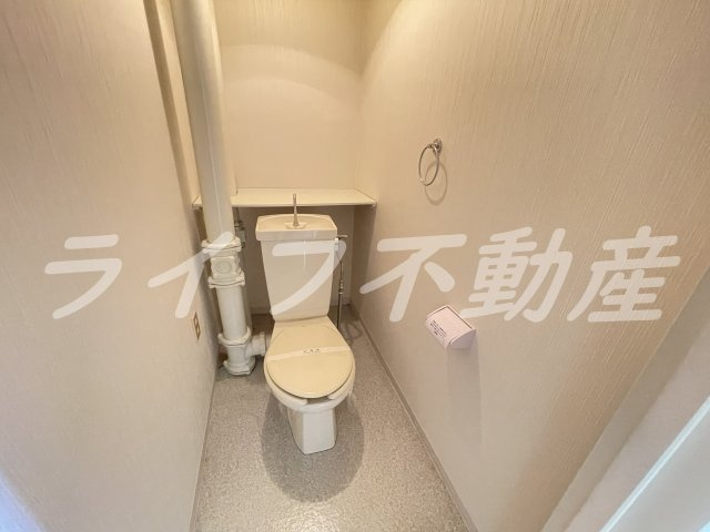 メゾンドール水野のトイレ|落ち着いた色調のトイレです