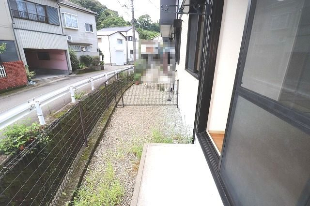 セジュールOKの庭|お庭が付いています