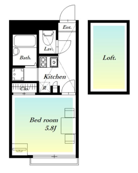 ＷＥＳＴＩＮの間取り