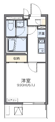 レオネクストＮＩＳＨＩＧＡＩⅢ の間取り