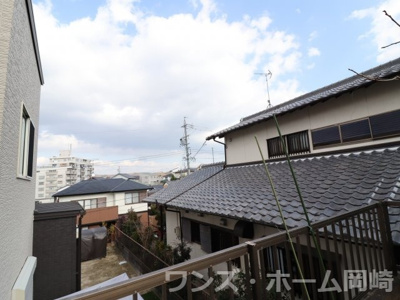 【展望】 | 岡崎市稲熊町字５丁目土地 | 物件から東方向への眺望