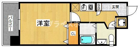 【間取り】 | アソシアグロッツォ薬院大通り