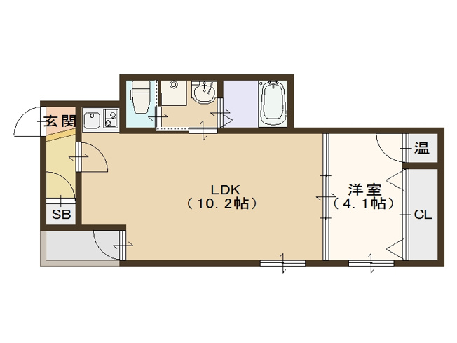 【間取り】 | F maison GRACEⅡ番館