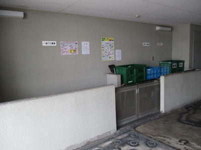 【その他共用部分】 | フェニックス穂波 | 共用部のゴミ捨て場です