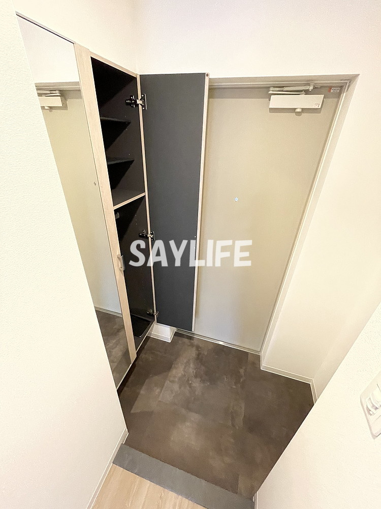 ボーベル玉造の玄関