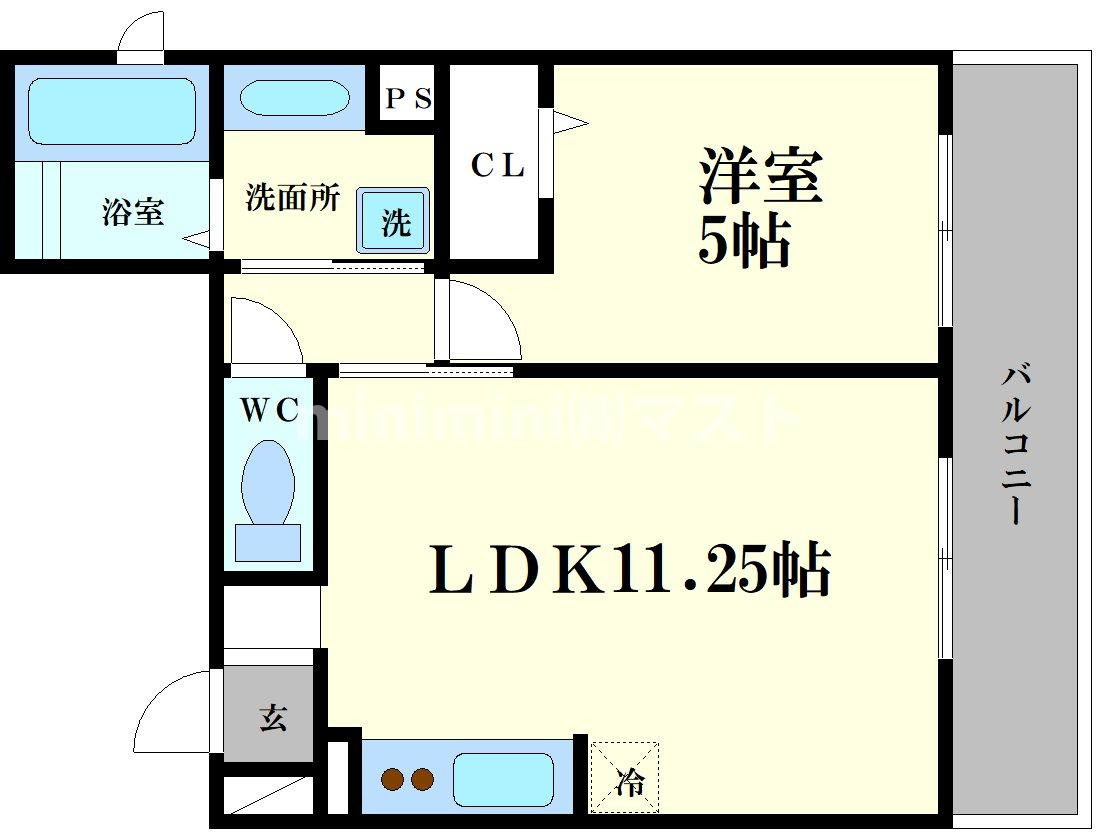 D-room uchidaの間取り