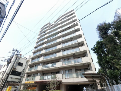 【外観】 | プライムコート鶴見 | 総戸数４３戸、平成７年１１月築、管理人は巡回勤務につき管理体制良好です♪