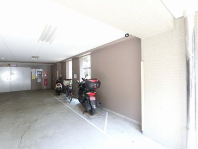 【その他共用部分】 | プライムコート鶴見 | バイク置場です。