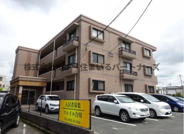 ソレイユ合川の外観|外観は落ち着いています