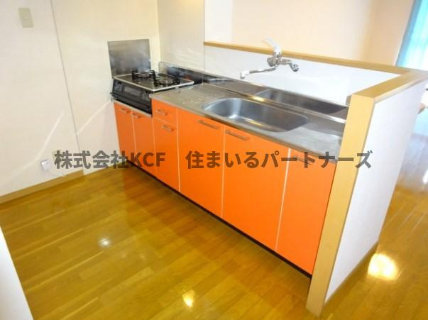 ソレイユ合川のキッチン|キッチンでお料理をお楽しみください