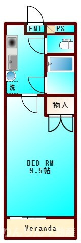 【間取り】 | シャトル沖浜
