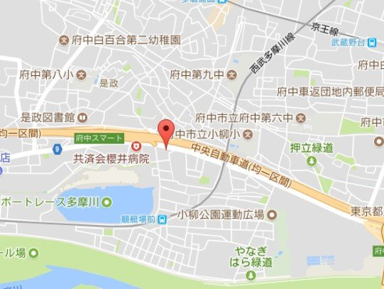 レオパレスプレシアの地図