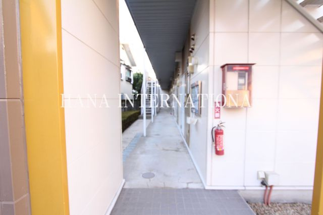 レオパレスグリーンハウスⅢのエントランス