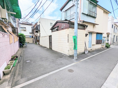 【前面道路含む現地写真】 | 台東区千束３丁目の売地