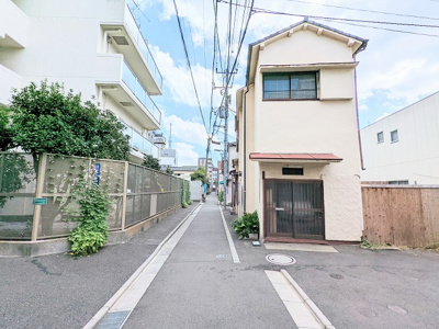 【前面道路含む現地写真】 | 台東区千束３丁目の売地