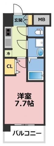 スプランディッド放出の間取り