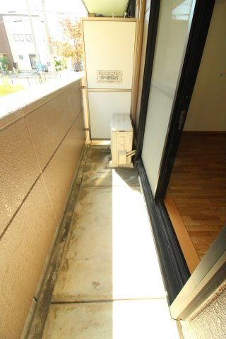コンフォール白水のバルコニー