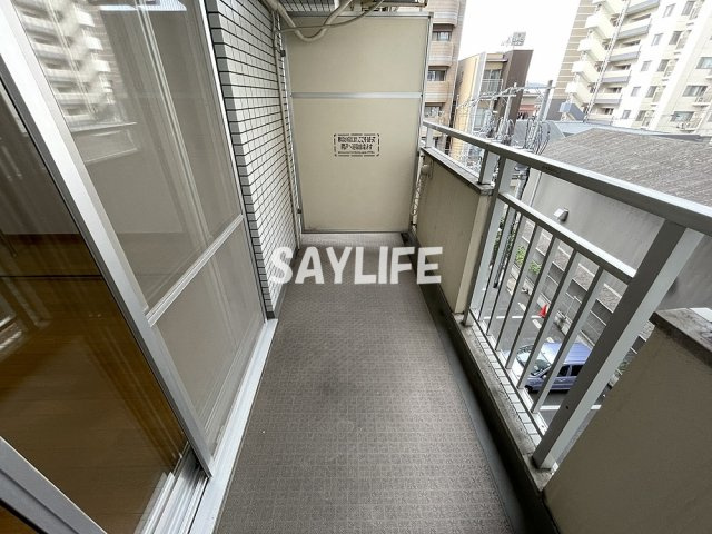 新深江池田マンションのバルコニー