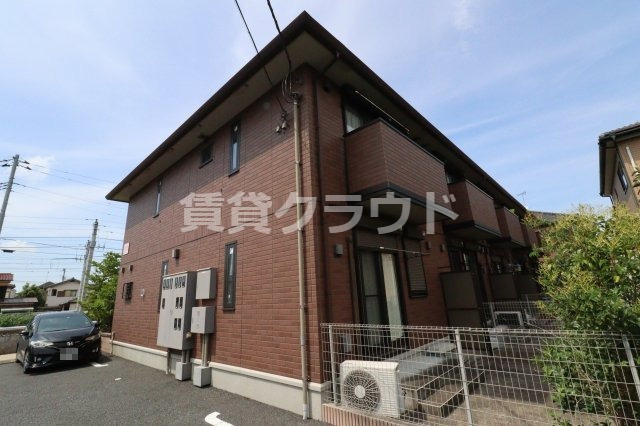 パークフロント八幡の外観|レンガ調がおしゃれな外観です！