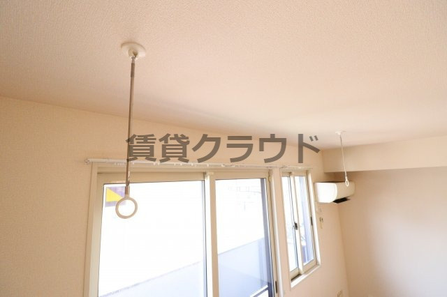 パークフロント八幡のその他|室内物干でお出かけ中やお仕事中でも洗濯物が安心です！