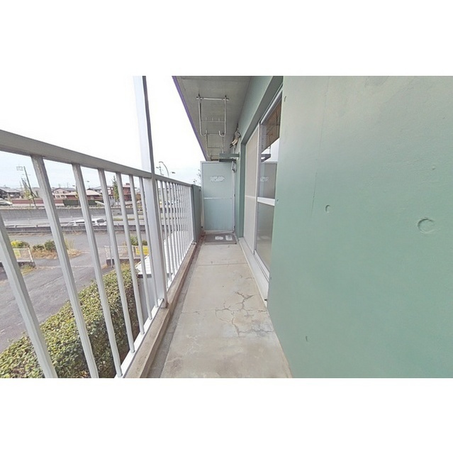 コーポＦＵＫＵＳＩＭＡのバルコニー