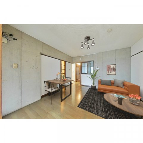 コーポＦＵＫＵＳＩＭＡの居間・リビング|CGイメージ　家具はつきません