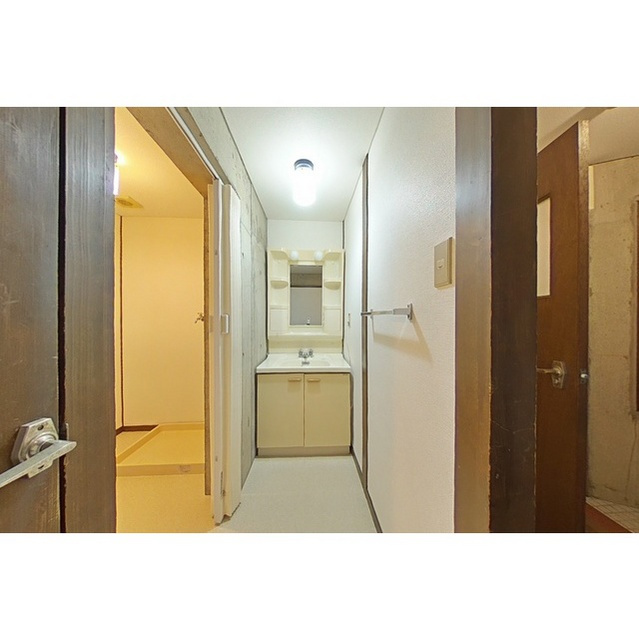 コーポＦＵＫＵＳＩＭＡの洗面所