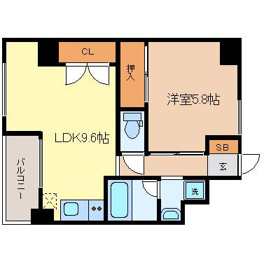 【間取り】 | アヴァンティ　パルコ野田