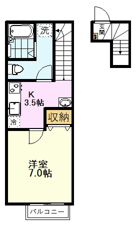 【間取り】 | ベスタ国分寺