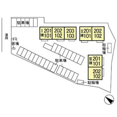 【区画図】 | ロハスタウンI