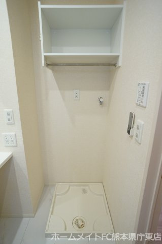 熊本市東区上南部３丁目のアパートの洗面所