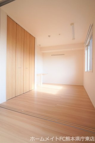 熊本市東区上南部３丁目のアパートの洋室