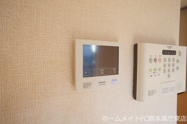 熊本市東区上南部３丁目のアパートのセキュリティ