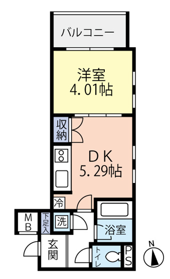 【間取り】 | パレ・ホームズ永福町