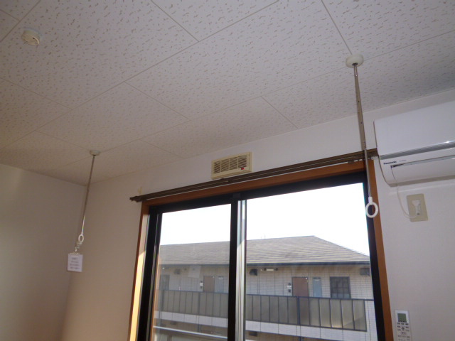 えとあシティＤの設備|室内物干