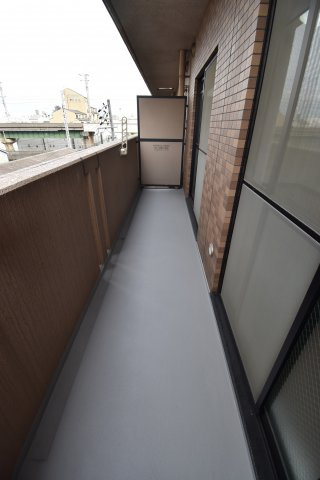 ウエストウイングのバルコニー