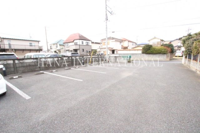 ムサシの駐車場