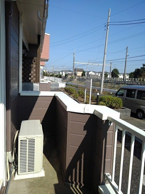 グレートビレッジのバルコニー