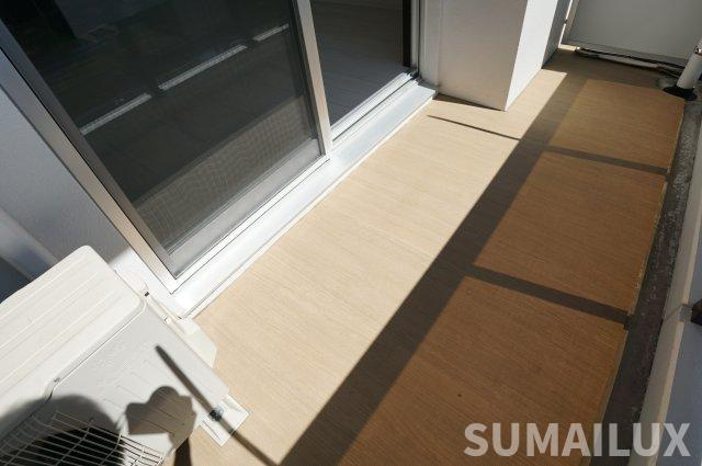 熊本市中央区坪井４丁目の賃貸マンションのバルコニー