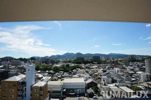 熊本市中央区坪井４丁目の賃貸マンションの展望