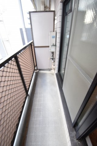 グランビルド宿院のバルコニー