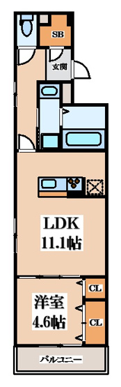 【間取り】 | 高井田ハイツ